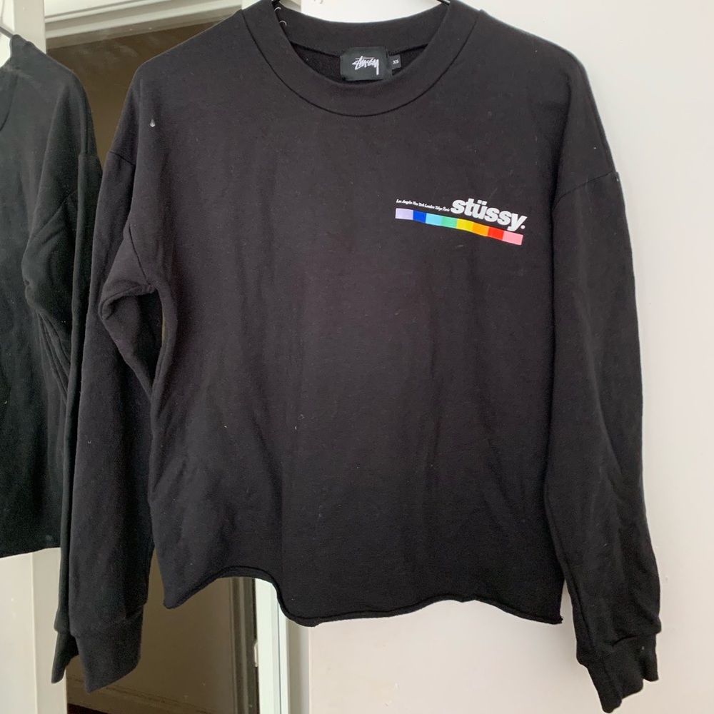 STUSSY Black Long Sleeve Shirt